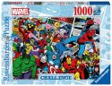 Ravensburger Puzzle 2D 1000 elementów: Challenge. Marvel 16562