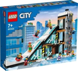 Klocki Lego CITY 60366 Centrum narciarskie i wspinaczkowe 7+
