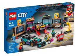 Klocki Lego CITY 60389 Warsztat tuningowania samochodów 6+