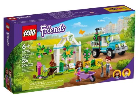 Klocki Lego FRIENDS 41707 Furgonetka do sadzenia drzew dla sześciolatków