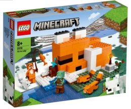 Klocki Lego MINECRAFT 21178 Siedlisko lisów 8+