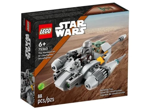 Klocki Lego STAR WARS 75363 Myśliwiec N-1 Mandalorianina w mikroskali 6+