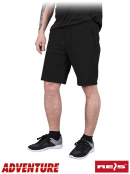 spodnie robocze do pasa krótkie SHORTS Reis czarne