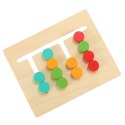 Zabawka edukacyjna drewniana dopasuj kolory w pudełku