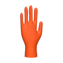 rękawice robocze jednorazowe A930 Portwest Orange HD (100 sztuk)