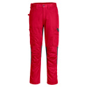 spodnie robocze do pasa WX2 Eco Stretch CD881 Portwest czerwone