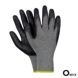 rękawice robocze powlekane lateksem EcoDrago Onyx