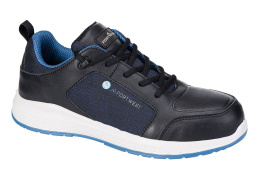 buty robocze S3S SR FC07 Portwest - półbuty robocze z kompozytowym podnoskiem czarno-niebieskie