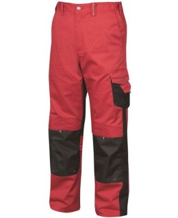 Spodnie do pasa ARDON®PRE100 02 czerwono-czarne 48
