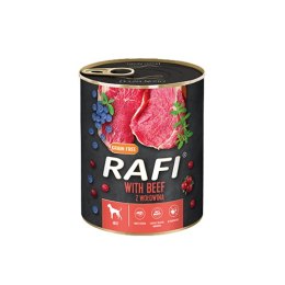 Rafi karma mokra dla psa z wołowiną, borówką i żurawiną 400 g