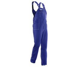 Polstar Brixton Classic spodnie robocze ogrodniczki ochronne niebieskie