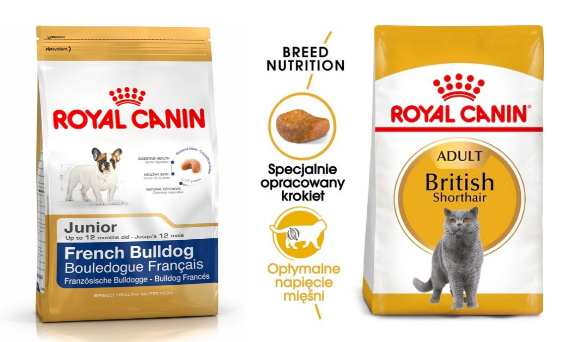 Smaczne i zdrowe karmy dla zwierząt Royal Canin – idealne rozwiązanie na posiłki dla czworonożnych przyjaciół człowieka w ofercie jaką posiada nasz sklep online!